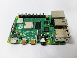 A Raspberry Pi 4.